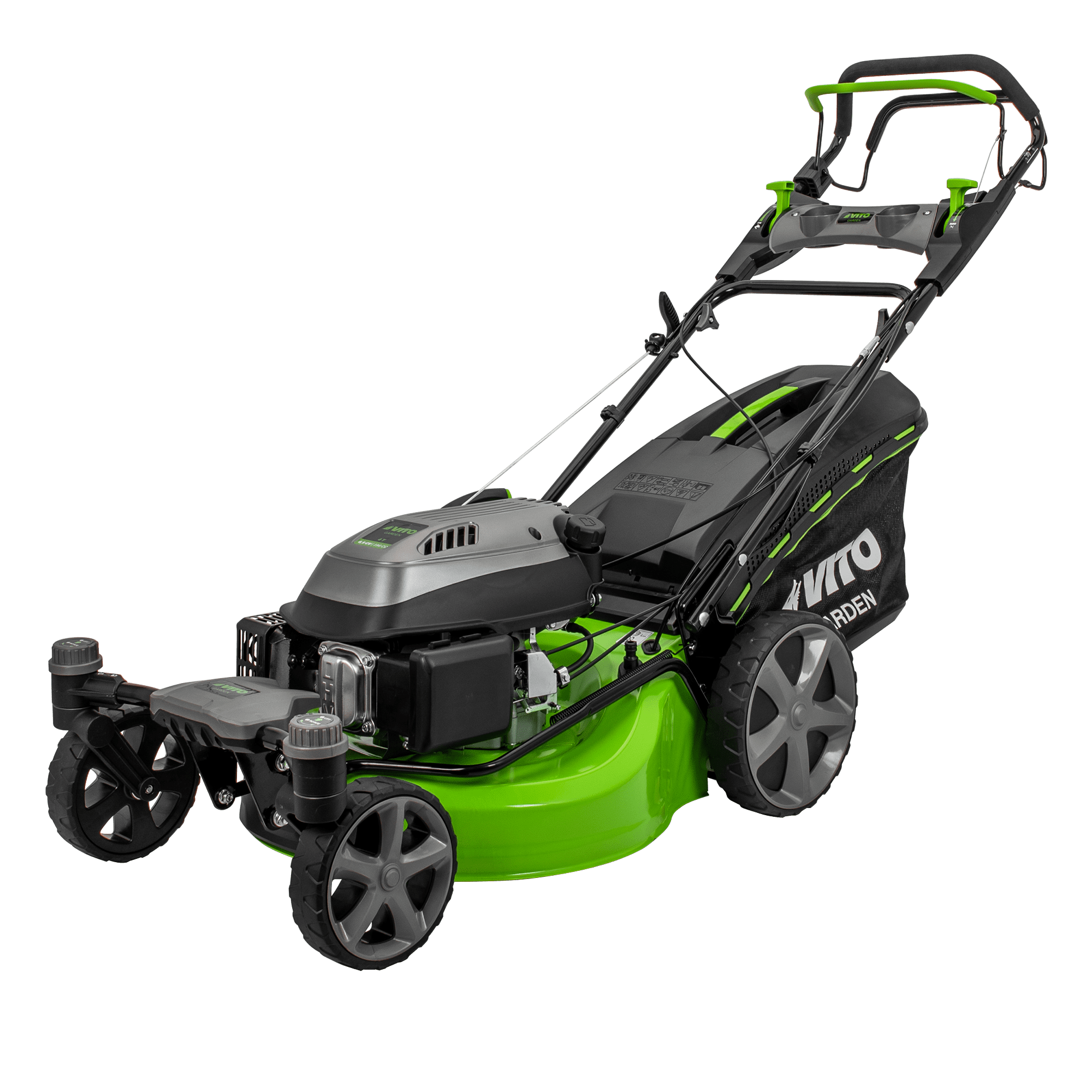 CORTA-RELVAS COM RODAS GIRATÓRIAS E TRAÇÃO 6.5CV - 196CC - 508MM