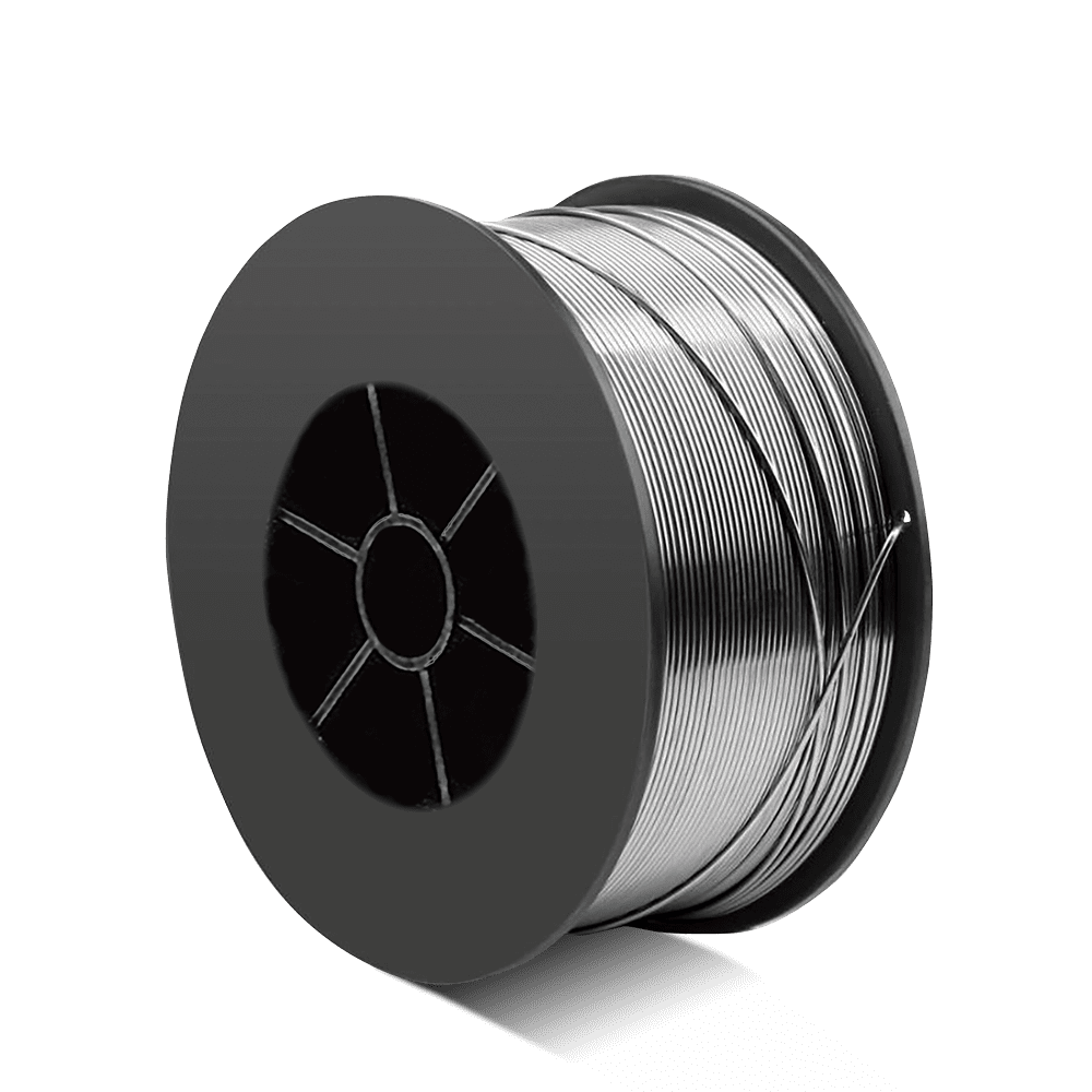 BOBINE FIO AÇO FLUXADO PARA SOLDA COM FIO 0,6MM - 1,00KG