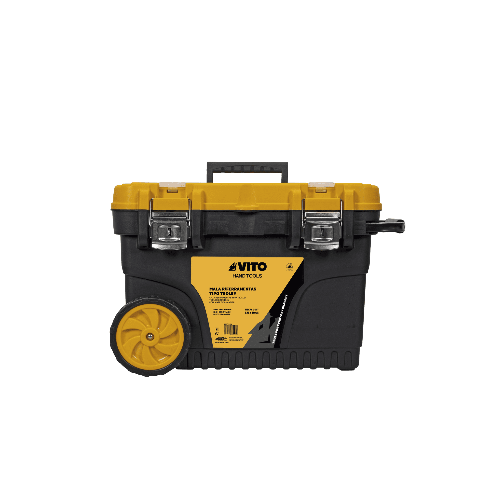 MALA PARA FERRAMENTAS TIPO TROLLEY 25”