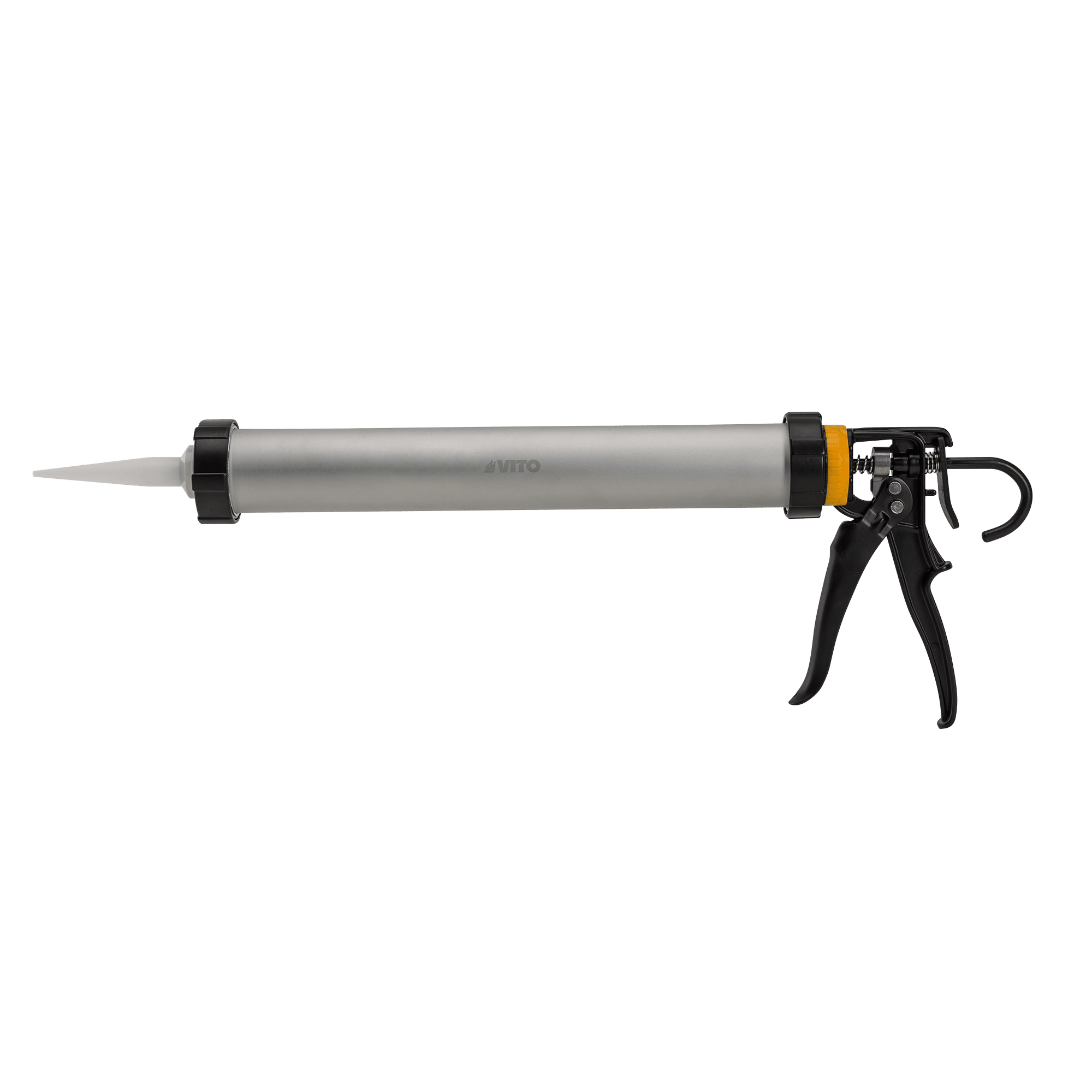 PISTOLA DE MASTIQUE TUBO ALUMÍNIO 600ML