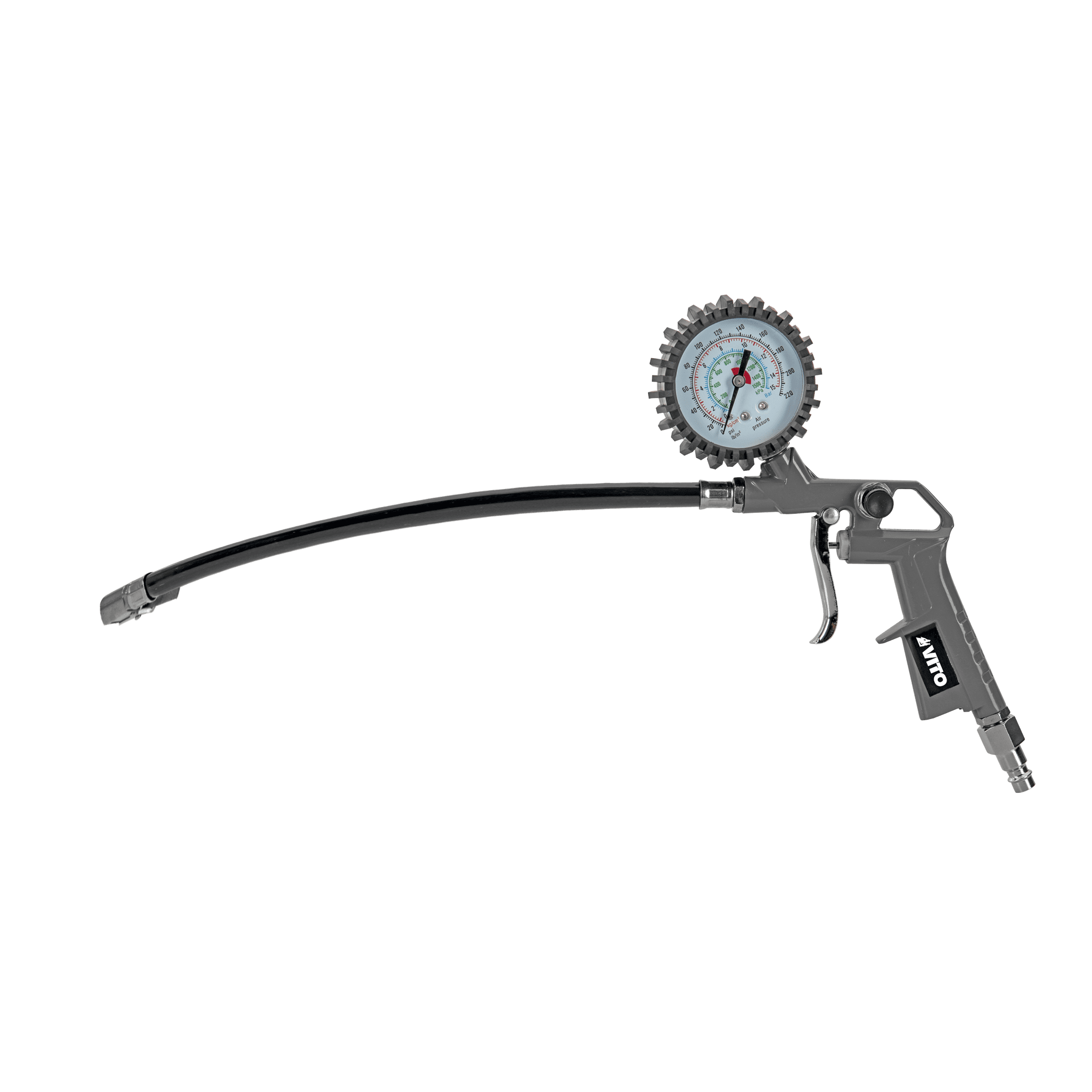 PISTOLA DE ENCHIMENTO COM MANÓMETRO