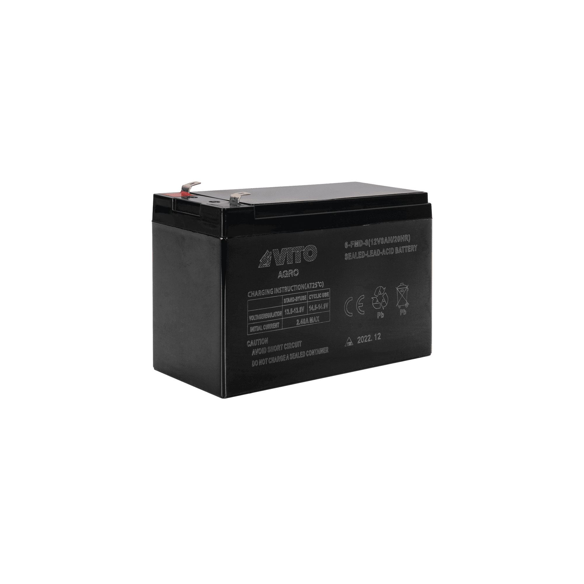 BATERIA PARA PULVERIZADOR 12V - 8AH
