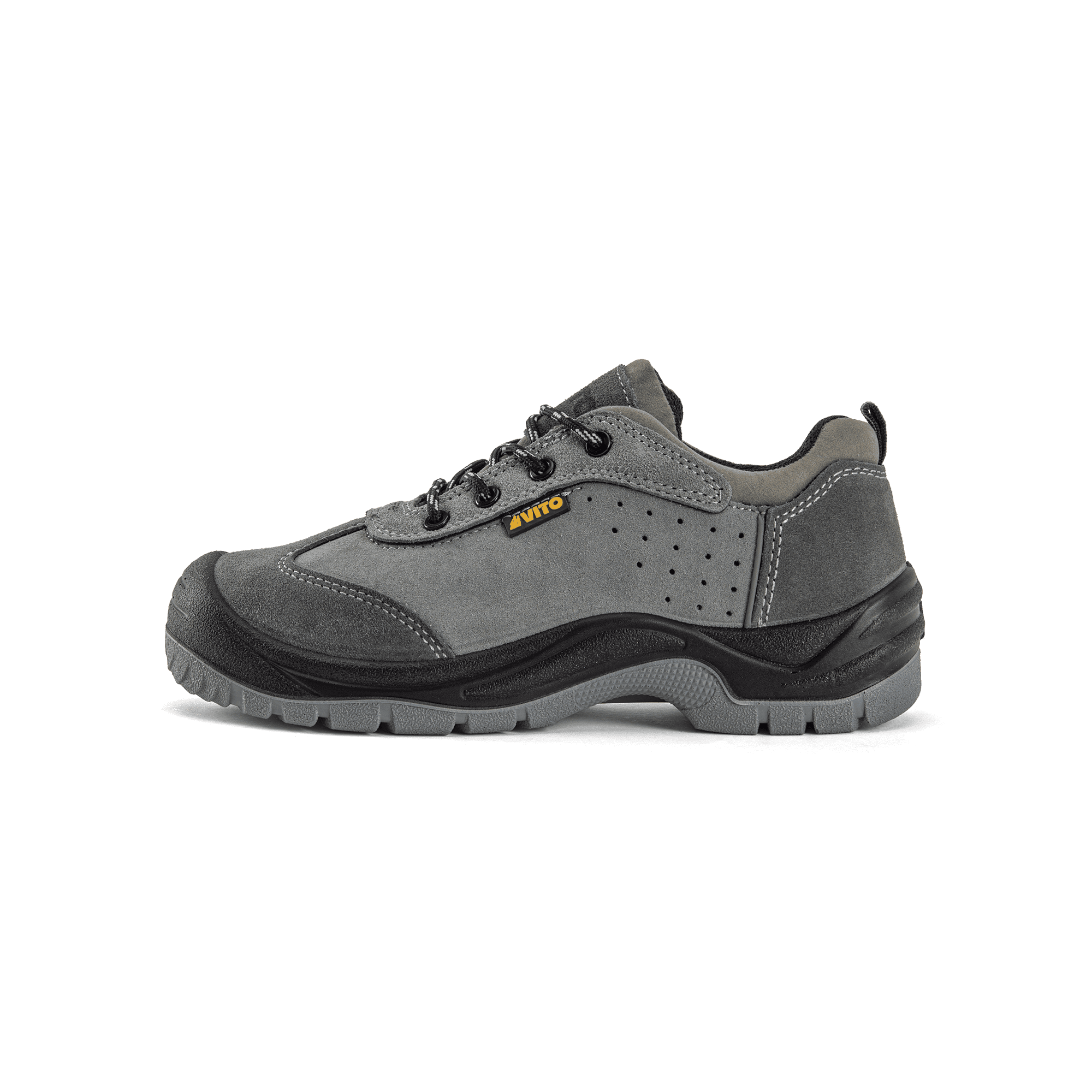 SAPATO DE SEGURANÇA EM CAMURÇA GENES S1P