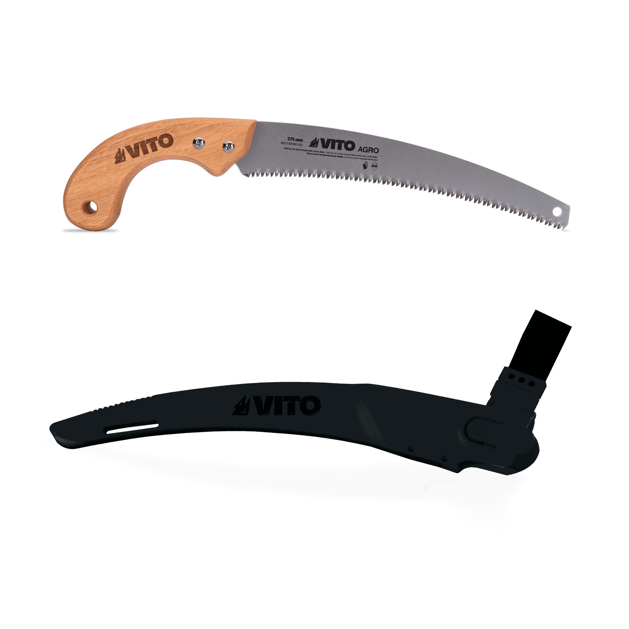 SERROTE DE PODA DENTADO JAPONÊS COM COLDRE