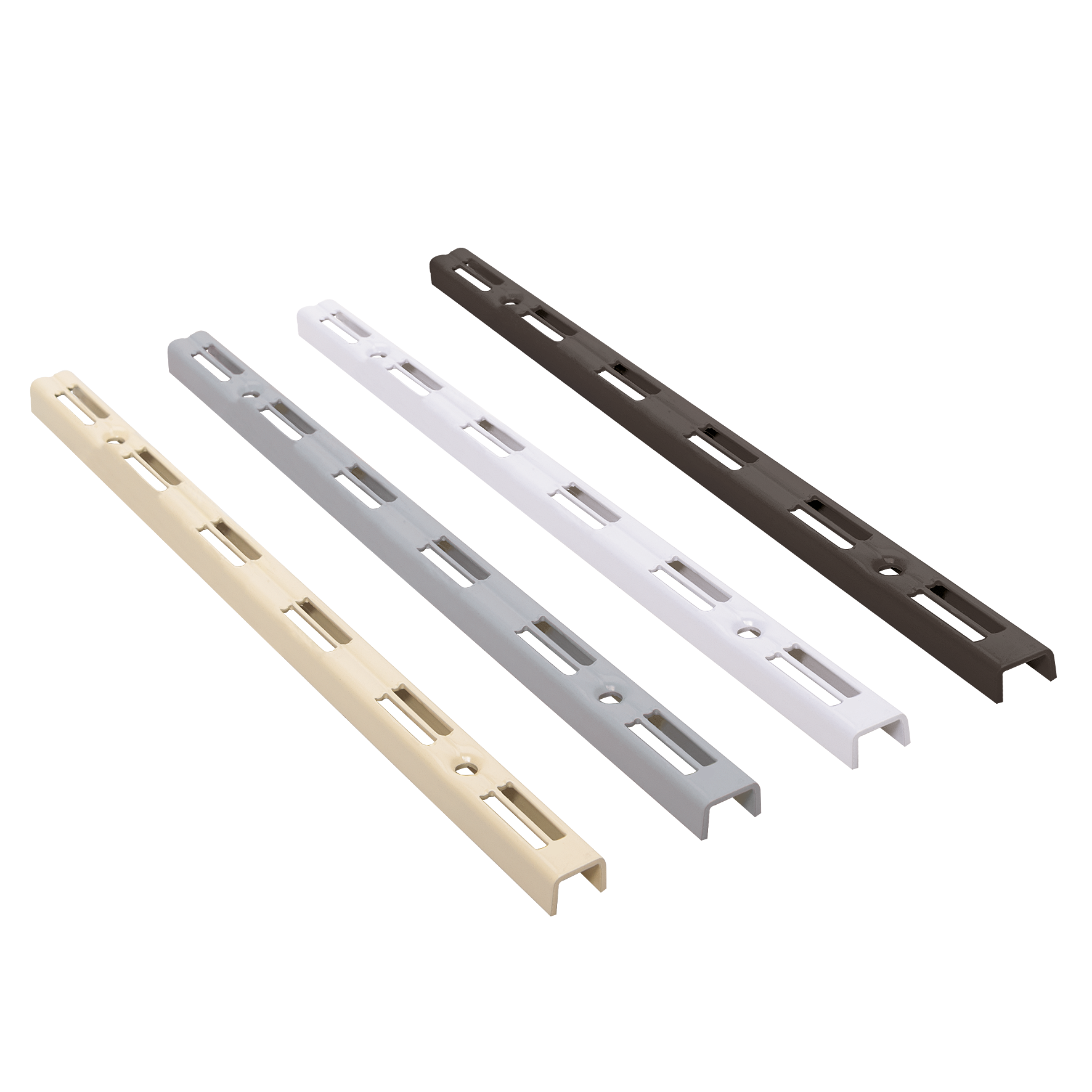 TRILHO PARA PRATELEIRA DUPLO ENCAIXE