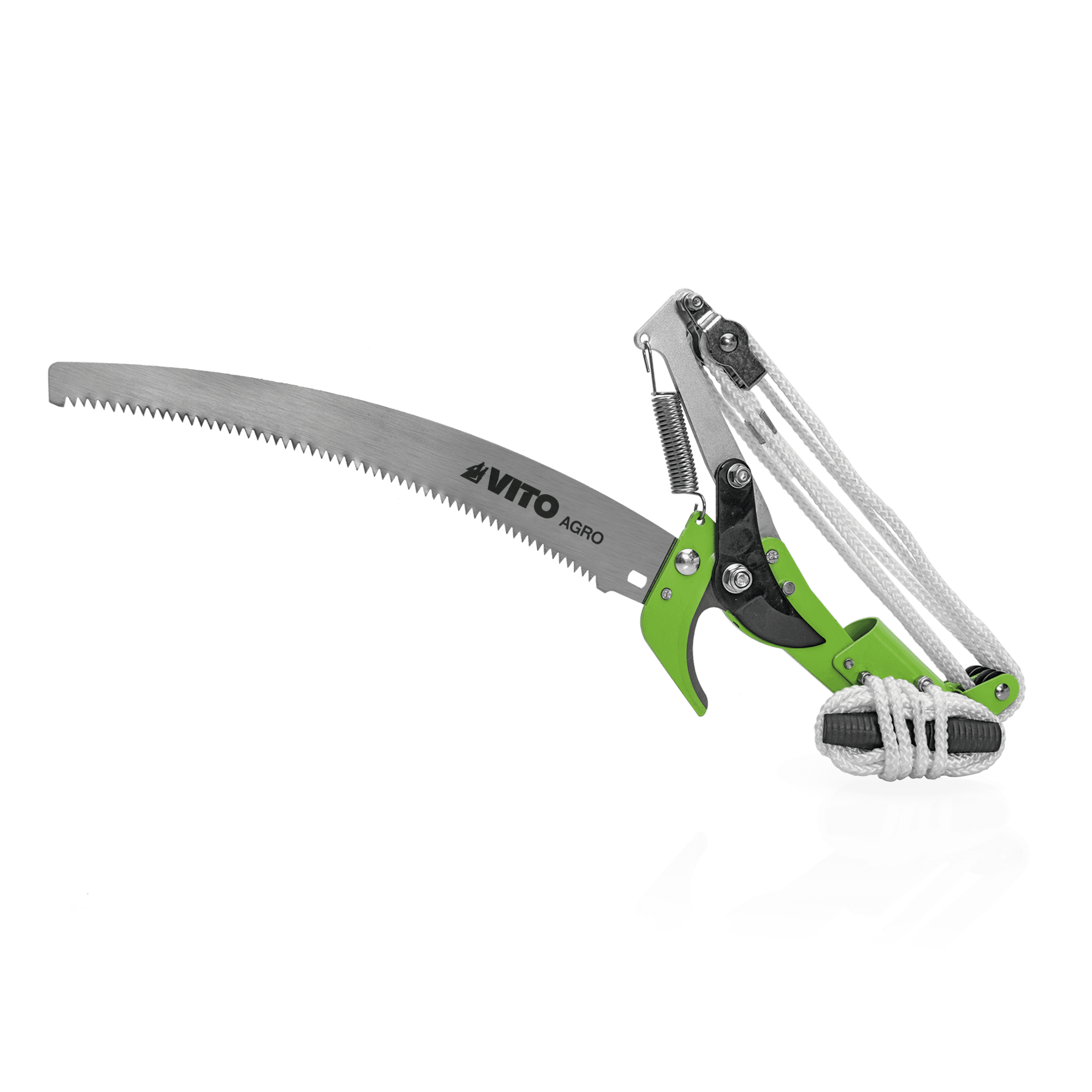 TESOURA DE PODA NO AR COM SERROTE