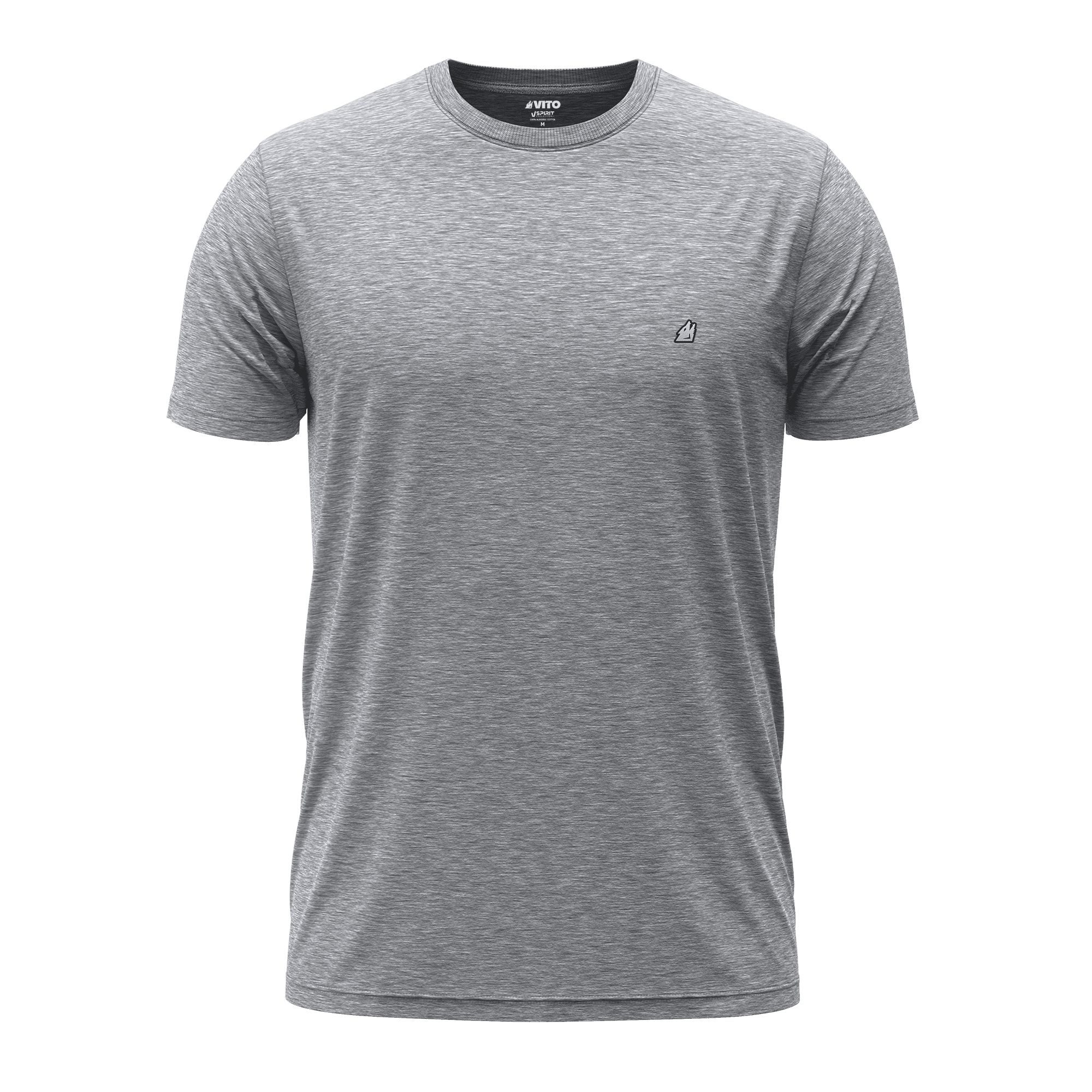 T-SHIRT CINZENTA V-SPIRIT