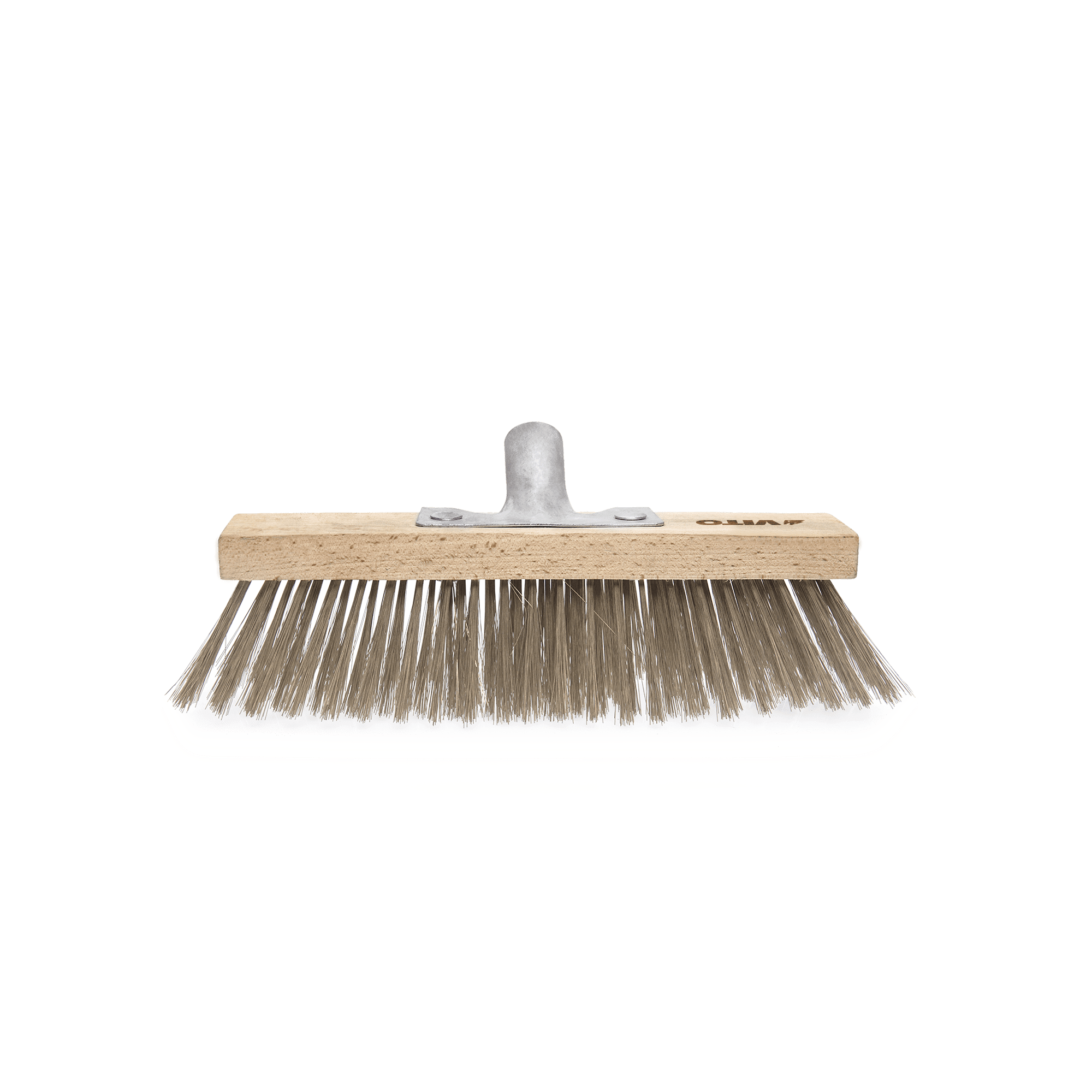 VASSOURA EM AÇO LATONADO REFORÇADO