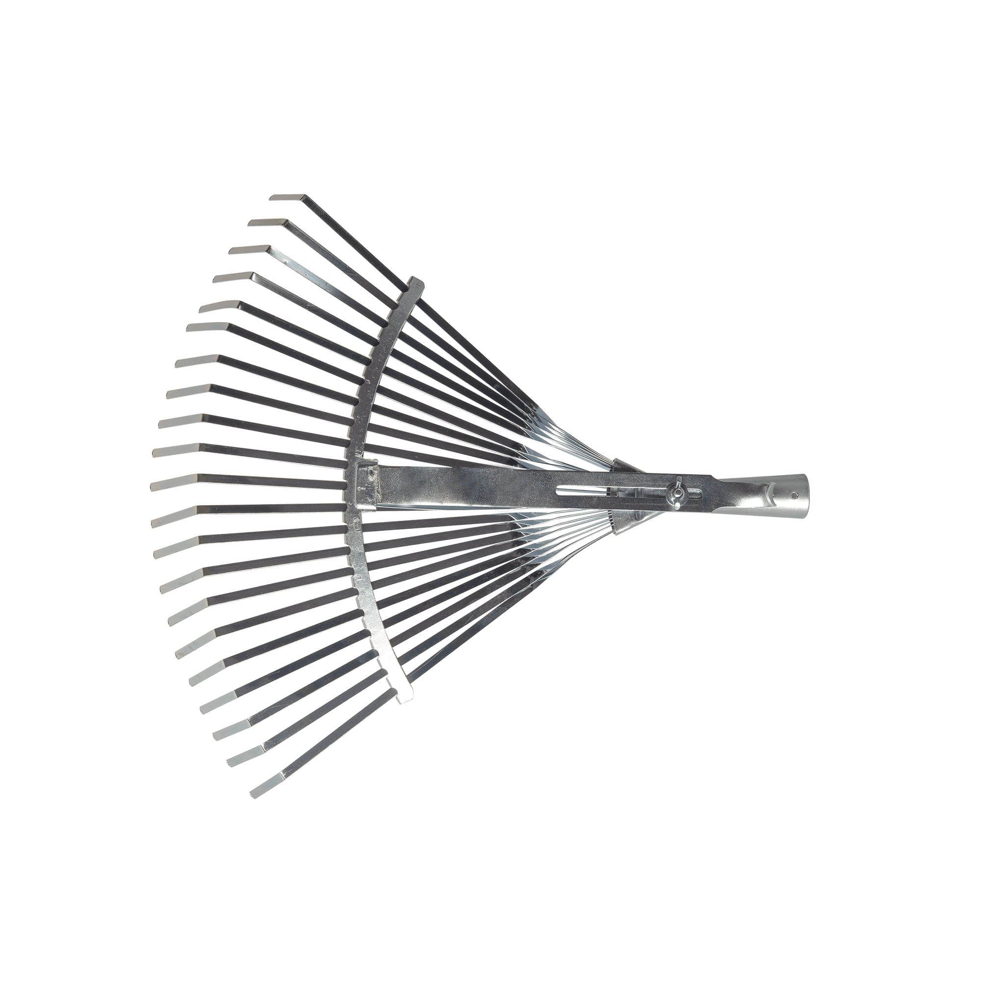 VASSOURA DE RELVA REGULÁVEL ZINCADA